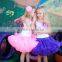 2015 Yiwu Factory Hot Sale Persnickety Girls Dancing Mini Skirts New Design Pettiskirt Baby Girl Ruffle Tutu Ballet Pettiskirt