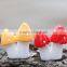 Big and small garden ornament resin mushroom figurine
