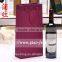 Customized Wholesale Promotional Pvc Wine Bag