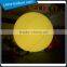 waterproof inflatable lighting balloon / 2m inflatable LED zygote ball for event advertising