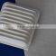 High efficiency hot forming air filter fabric