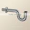 Stainless Steel P-Trap Siphon for Wash Basin