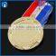 Customized insert gold torch blank medals