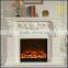 European natural marble mantelpiece modern fireplace ark sculpture