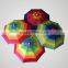 Multicolor USA foldable umbrella hat