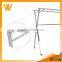 Double pole indoor&outdoor stand clothes pole rack with high resonable price