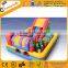 popular games inflatable racing obstacle course for outdoor A5052