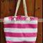 Wholesale Blank Stripped Tote Bag