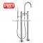 Bathroom faucet two legs Floor stand mixer chrome plated