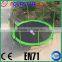 10ft round trampoline with inside safety net for commercial and home use