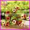 cheap artificial flower for grave arrangement