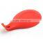 Colorful Soft Soup Spoon Rest Silicone Kitchen Spoon Rest