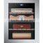 SICAO New 33/70 Liters Cigar Cooler with Glass Door Wooden Shelf Display Cigar Humidor Cabinet