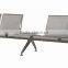 4 Seats stainless steel metal waiting room chairs
