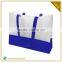 Gray Cement Paper Bag Design Supplier With Ribbon And Rope Handle