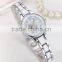 New Models Promotional Round Case Enamel Band Geneva Watches for Women