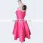 OEM Exquisite pink beaded woven one piece girls party dresses