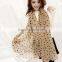 Women Grid Polka Dot Pattern Long Chiffon Soft Silky Wrap Shawl Scarves