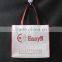 Custom printed eco friendly nonwoven bag