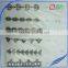 trimmings gold rhinestone wholesale hat bands Self-Adhesive eyelet knitting lace