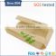 Stand up food grade logo print water proof fast food paper bag with clear window