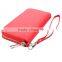 2016 factory new design mobile phone wallet with card holder leather bag for cell phone