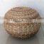 All hand-woven Handmade rattan tatami Small round stool