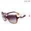 High quality women fashionable sunglasses polarized lens sunglass manufacturer with 3 crystal