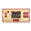 FCPOCKET Classic 8 bit Game Handheld Console, build-in 472 games, free 128 in 1 game cartridge, 2nd Player Controller