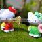 resin kawaii Ornament fairy Garden miniatures Kids Toy Home terrarium resin craft[} wholesale miniature hello kitty figurines