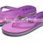 Comfortable flat V-strap flip flops