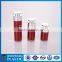 New Design Love Shape Rotary Pump Head Plastic Bottles, Acrylic Airless Bottles for Personal Care