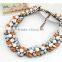 Precious Stone Pearl Vintage Choker Pendant Statement Necklace Women Necklaces & Pendants Fashion Necklaces for Women 2014