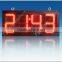 88:88 blue red color outdoor led moving message outdoor