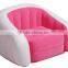 Inflatable Sofa Bed Outdoor or Indoor With Comfortable Armrest and Cup Holder With/without Pump