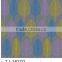 TJ-3837 Transparent emboossed tablecloth with golden & silver