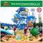 Popular outdoor games Factory sale with best price water tank fight shark island