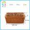 Wholesale custom high quality durable pp rattan synthetic wicker storage basket egg fruit picnic basket wicker