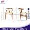 New design good quality wishbone beech wood Y chair