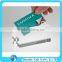 Transparent desk type acrylic name card holder for office, custom exhibition countertop name card clear acrylic glass block