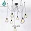 hemp rope spider ceiling lamps ceiling light and lighting lamp
