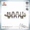 Custom cnc stainless steel 408 crankshaft pulley with mechanical polishing
