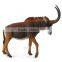 2015 chinese factory custom made handmade carved hot new products hand painted resin wild animals of Chiru Tibetan Antelope