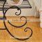 oem decorative wholesale handmade Multiple color Iron flower pot display stand
