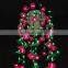 Fiber vase color changing home/garden christmas lights window color changing led light