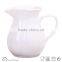 Delicate creamy White Emboss Crockery Stoneware Houseware dots pattern Pitcher