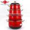 2016 Hot selling enamel industrial cooking pot/ biryani cooking pot set
