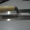 steel plastering trowel float with long wooden handle