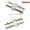 BNC female to IEC male coaxial connector adapter