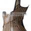 Women's Punk Style Brown Color Stripes Body Sculpting Vest Corset sexy steel bone one pocket corset